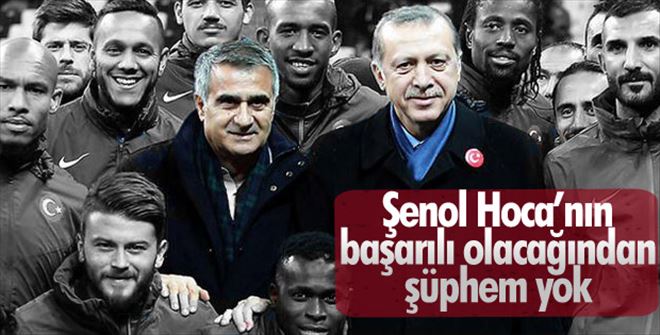 Erdoğan: Milli Takım için memnunum