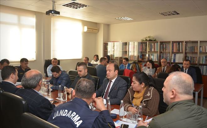 Çekmeköy Kaymakamı Adem Arslan Başkanlığında İlçe Uyuşturucu ile Mücadele Kurulu Toplantısı Gerçekleşti