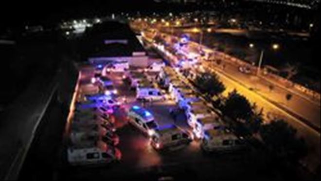 Şanlıurfa´ya siren çalarak giren 38 ambulans şoförü için soruşturma açıldı