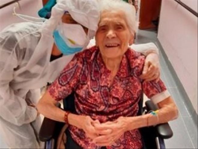 İtalya´da 104 yaşındaki korona hastası kadın iyileşti