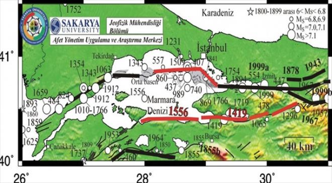 Sakarya Üniversitesi uzmanları: ´Marmara Denizi´ndeki deprem Silivri depreminin artçısı olabilir´