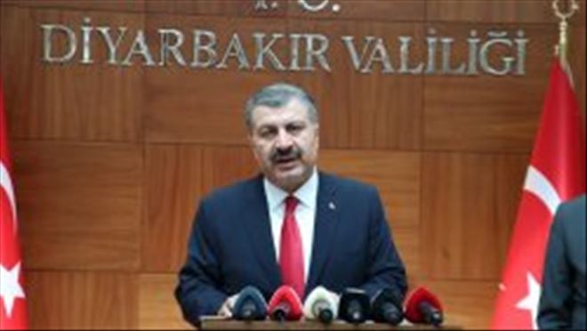 Sağlık Bakanı Fahrettin Koca: Şanlıurfa, Diyarbakır, Şırnak, Batman, Siirt ve Mardin´e hastane yapacağız