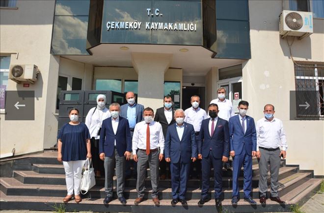 Çekmeköy Kaymakamı Adem Arslan´dan Siyasi Parti İlçe Başkanlarına Covid-19 Aşısı Çağrısı: Hedef Mavi Kategori