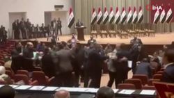 Irak meclisindeki güven oylamasında kavga